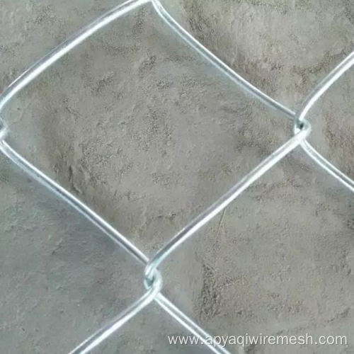 Stainless Steel coated Galvanized Chain Link Fence